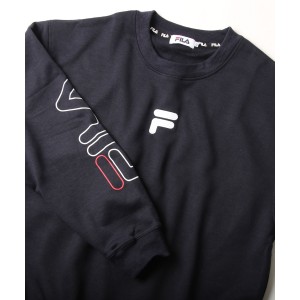 FILA Sleeve Print Trainer - Navy